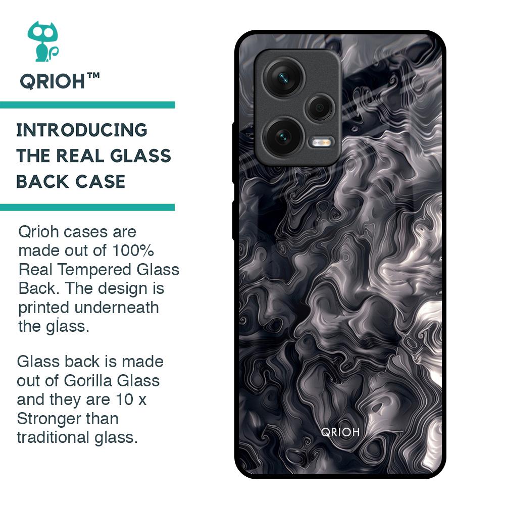 Cryptic Smoke Glass Case for Redmi Note 12 Pro Plus 5G