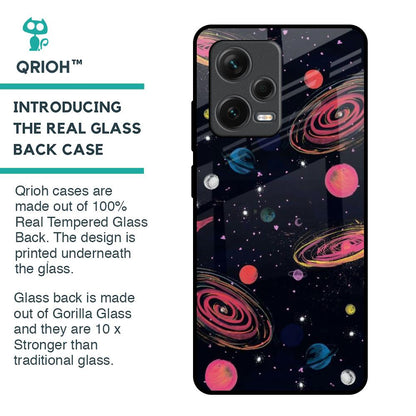 Galaxy In Dream Glass Case For Redmi Note 12 Pro Plus 5G
