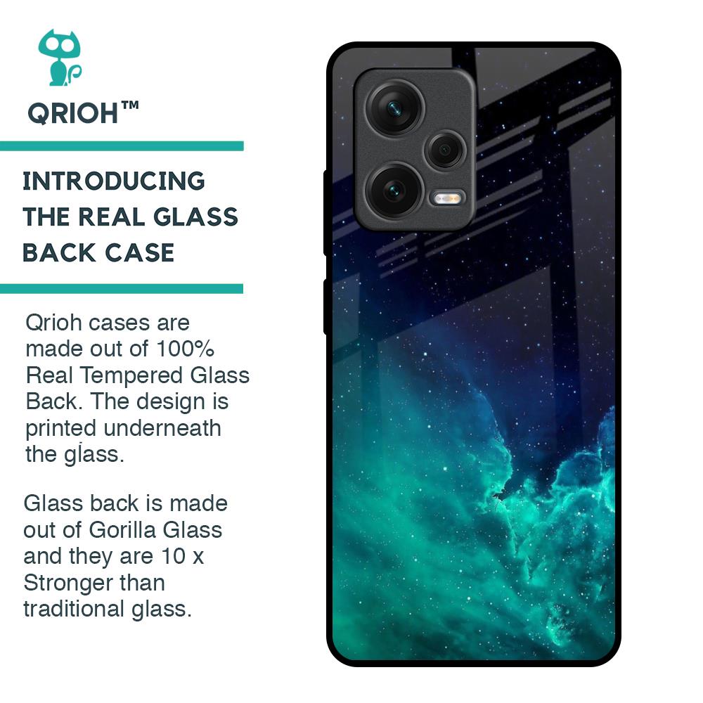 Winter Sky Zone Glass Case For Redmi Note 12 Pro Plus 5G