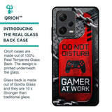 Do No Disturb Glass Case For Redmi Note 12 Pro Plus 5G