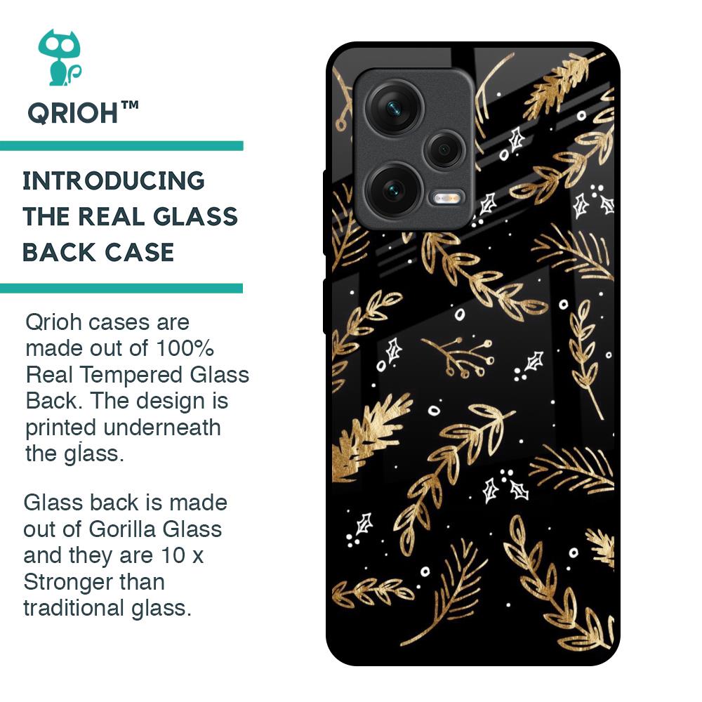 Autumn Leaves Glass Case for Redmi Note 12 Pro Plus 5G