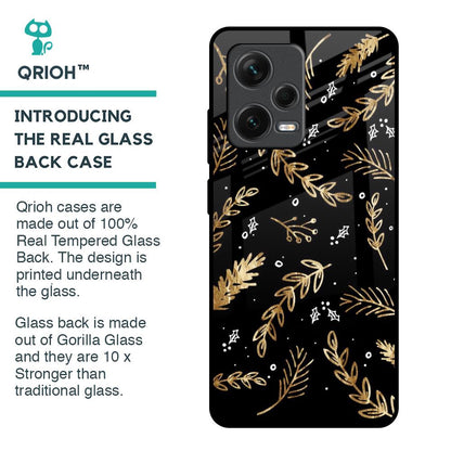 Autumn Leaves Glass Case for Redmi Note 12 Pro Plus 5G