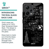 Funny Math Glass Case for Redmi Note 12 Pro Plus 5G