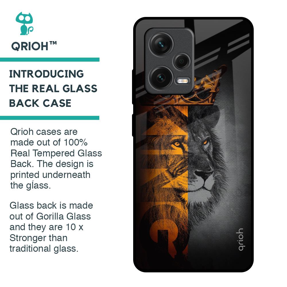 King Of Forest Glass Case for Redmi Note 12 Pro Plus 5G