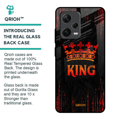 Royal King Glass Case for Redmi Note 12 Pro Plus 5G