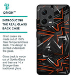 Vector Art Glass Case for Redmi Note 12 Pro Plus 5G