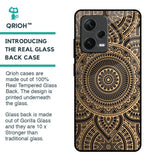 Luxury Mandala Glass Case for Redmi Note 12 Pro Plus 5G
