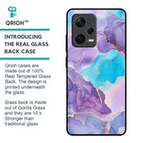 Alcohol ink Marble Glass Case for Redmi Note 12 Pro Plus 5G