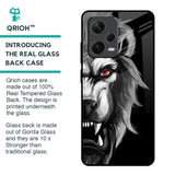 Wild Lion Glass Case for Redmi Note 12 Pro Plus 5G