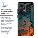 Geographical Map Glass Case for Redmi Note 12 Pro Plus 5G
