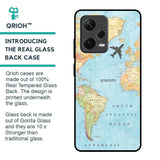 Fly Around The World Glass Case for Redmi Note 12 Pro Plus 5G