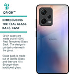 Blue Mauve Gradient Glass Case for Redmi Note 12 Pro Plus 5G