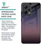 Grey Ombre Glass Case for Redmi Note 12 Pro Plus 5G