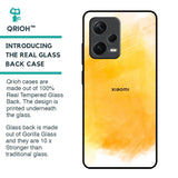 Rustic Orange Glass Case for Redmi Note 12 Pro Plus 5G