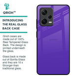 Amethyst Purple Glass Case for Redmi Note 12 Pro Plus 5G