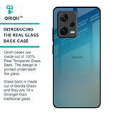 Sea Theme Gradient Glass Case for Redmi Note 12 Pro Plus 5G