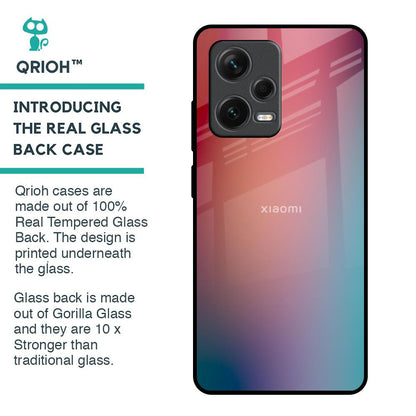 Dusty Multi Gradient Glass Case for Redmi Note 12 Pro Plus 5G