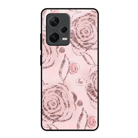 Shimmer Roses Redmi Note 12 Pro Plus 5G Glass Cases & Covers Online