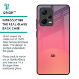Sunset Orange Glass Case for Redmi Note 12 Pro Plus 5G