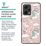 Balloon Unicorn Glass case for Redmi Note 12 Pro Plus 5G