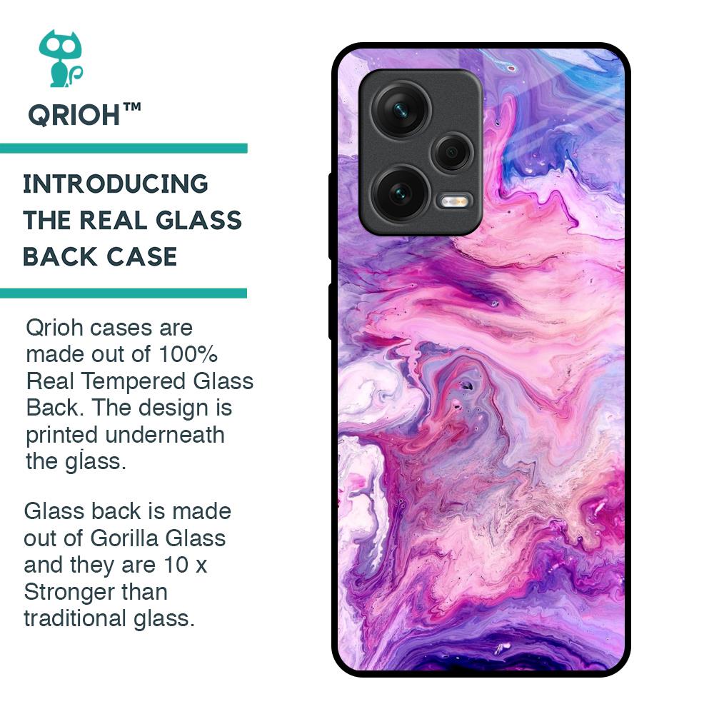 Cosmic Galaxy Glass Case for Redmi Note 12 Pro Plus 5G