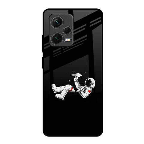 Space Traveller Redmi Note 12 Pro 5G Glass Back Cover Online