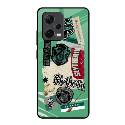 Slytherin Redmi Note 12 Pro 5G Glass Back Cover Online