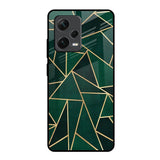 Abstract Green Redmi Note 12 Pro 5G Glass Back Cover Online
