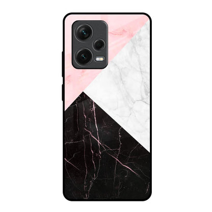 Marble Collage Art Redmi Note 12 Pro 5G Glass Back Cover Online