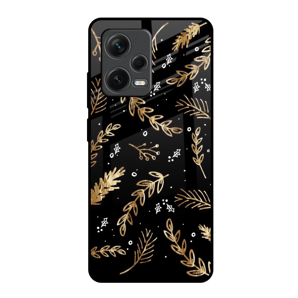 Autumn Leaves Redmi Note 12 Pro 5G Glass Back Cover Online