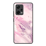 Diamond Pink Gradient Redmi Note 12 Pro 5G Glass Back Cover Online
