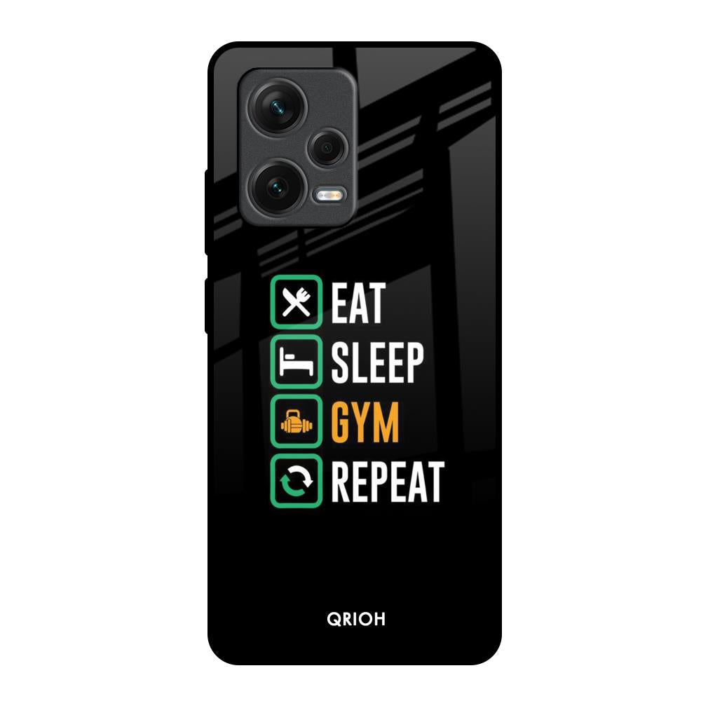 Daily Routine Redmi Note 12 Pro 5G Glass Back Cover Online