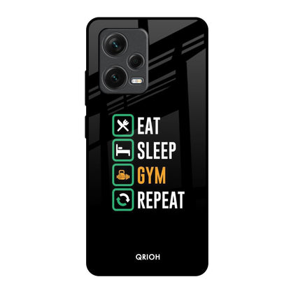 Daily Routine Redmi Note 12 Pro 5G Glass Back Cover Online