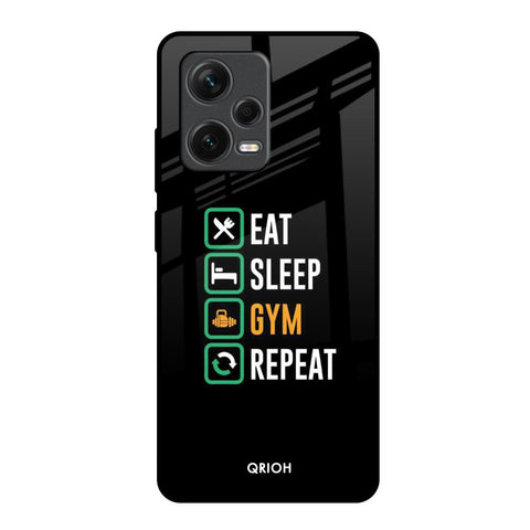 Daily Routine Redmi Note 12 Pro 5G Glass Back Cover Online