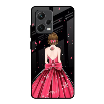 Fashion Princess Redmi Note 12 Pro 5G Glass Back Cover Online