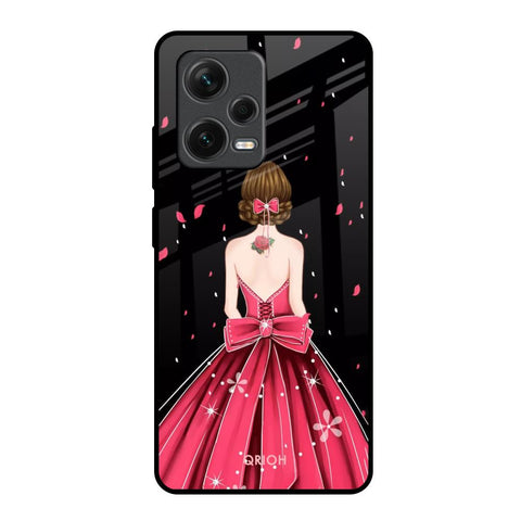 Fashion Princess Redmi Note 12 Pro 5G Glass Back Cover Online