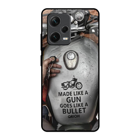Royal Bike Redmi Note 12 Pro 5G Glass Back Cover Online