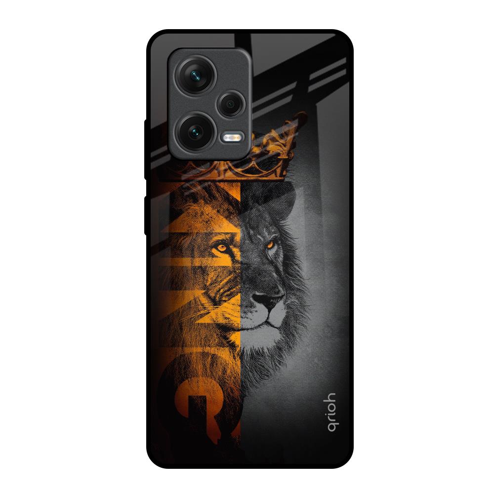 King Of Forest Redmi Note 12 Pro 5G Glass Back Cover Online