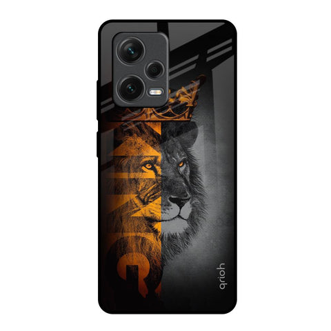 King Of Forest Redmi Note 12 Pro 5G Glass Back Cover Online