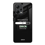 Error Redmi Note 12 Pro 5G Glass Back Cover Online