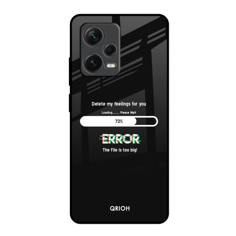 Error Redmi Note 12 Pro 5G Glass Back Cover Online