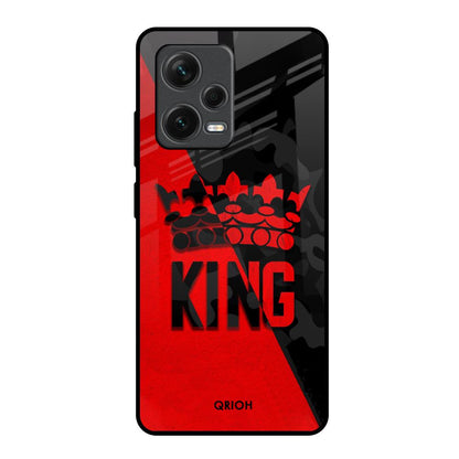 I Am A King Redmi Note 12 Pro 5G Glass Back Cover Online