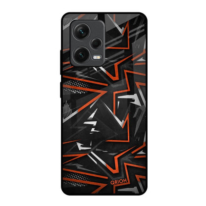 Vector Art Redmi Note 12 Pro 5G Glass Back Cover Online