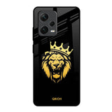 Lion The King Redmi Note 12 Pro 5G Glass Back Cover Online