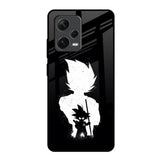 Monochrome Goku Redmi Note 12 Pro 5G Glass Back Cover Online