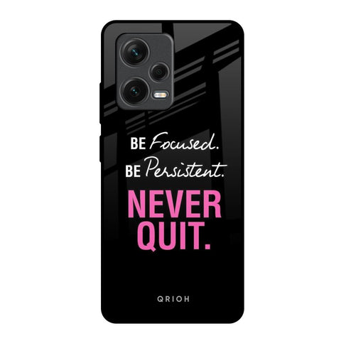 Be Focused Redmi Note 12 Pro 5G Glass Back Cover Online