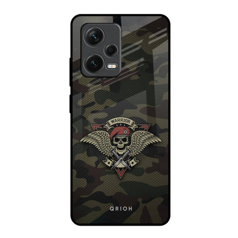 Army Warrior Redmi Note 12 Pro 5G Glass Back Cover Online