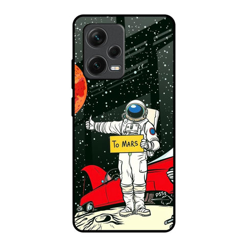 Astronaut on Mars Redmi Note 12 Pro 5G Glass Back Cover Online