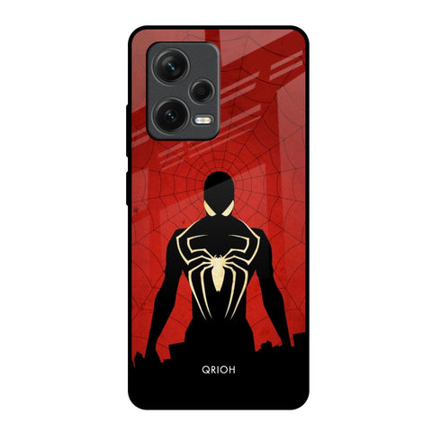 Mighty Superhero Redmi Note 12 Pro 5G Glass Back Cover Online