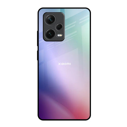 Abstract Holographic Redmi Note 12 Pro 5G Glass Back Cover Online